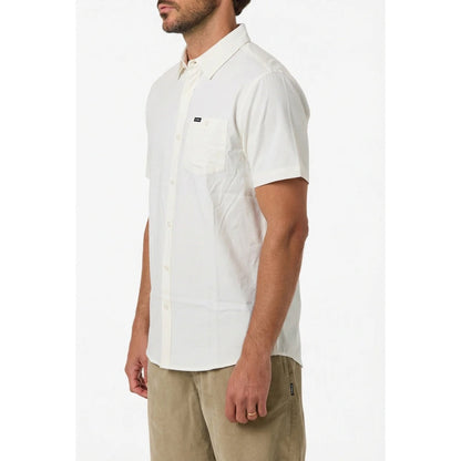 ONEILL - LIGHT CHECK STANDARD SS WOVEN SHIRT | Tofu