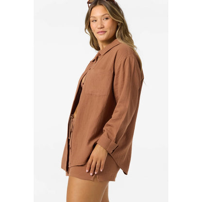 ONEILL - LENI RELAXED TOP | Carob Brown