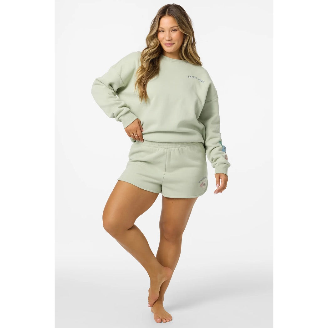 ONEILL - PETAL SCALLOP FLEECE SHORT | Desert Sage