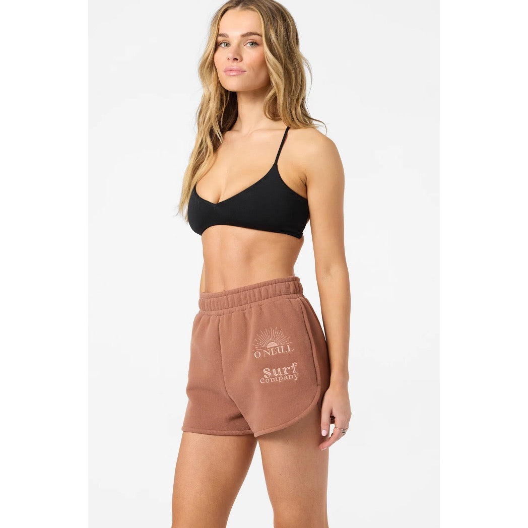 ONEILL - CHORE BREAK SCALLOP FLEECE SHORT | Carob Brown