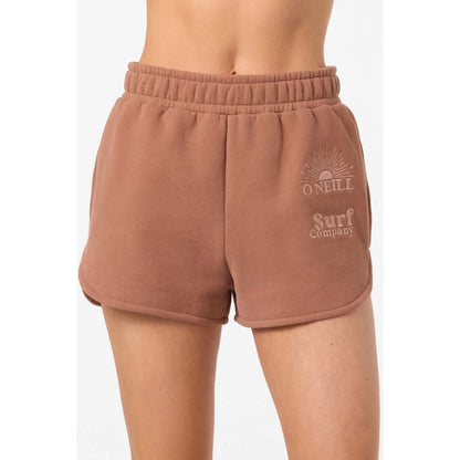 ONEILL - CHORE BREAK SCALLOP FLEECE SHORT | Carob Brown