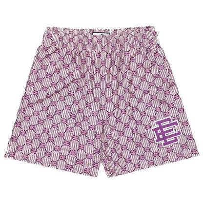 Shorts  EE Eric Emanuel Basic Shorts NEW men's casual shorts fitness sports pants summer gym workout Men Classic GYM Mesh Shorts