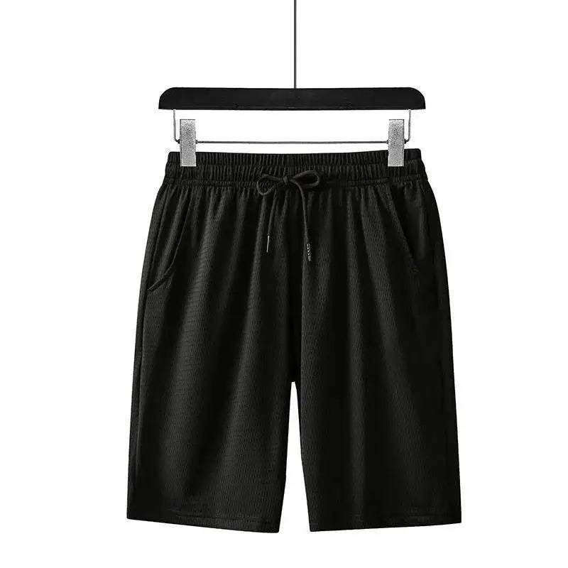 Shorts NEW Fitness sports Shorts Man Summer Gyms Workout Male Breathable Mesh shorts Quick Dry Beach Short Pants men Sportswear ﻿