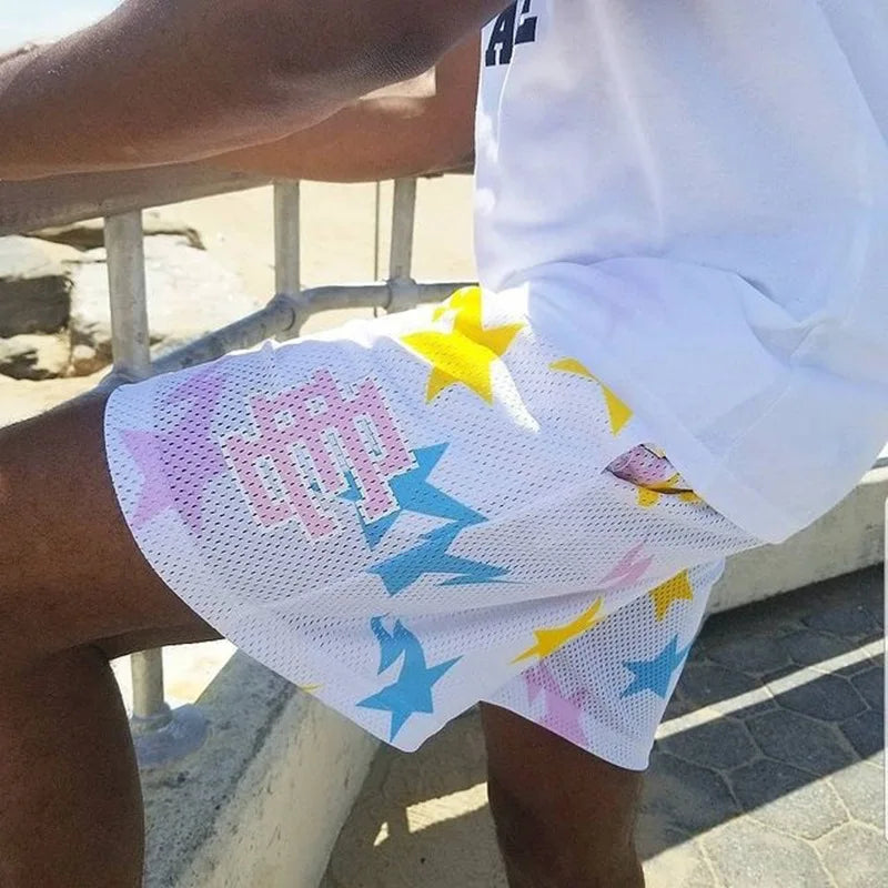 Shorts  EE Eric Emanuel Basic Shorts NEW men's casual shorts fitness sports pants summer gym workout Men Classic GYM Mesh Shorts