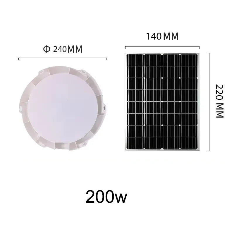 60/500W LED Solar Ceiling Light Pendant Light Outdoor Indoor Solar-Power Lamp with Line Corridor Light for Garden Decoration Hot