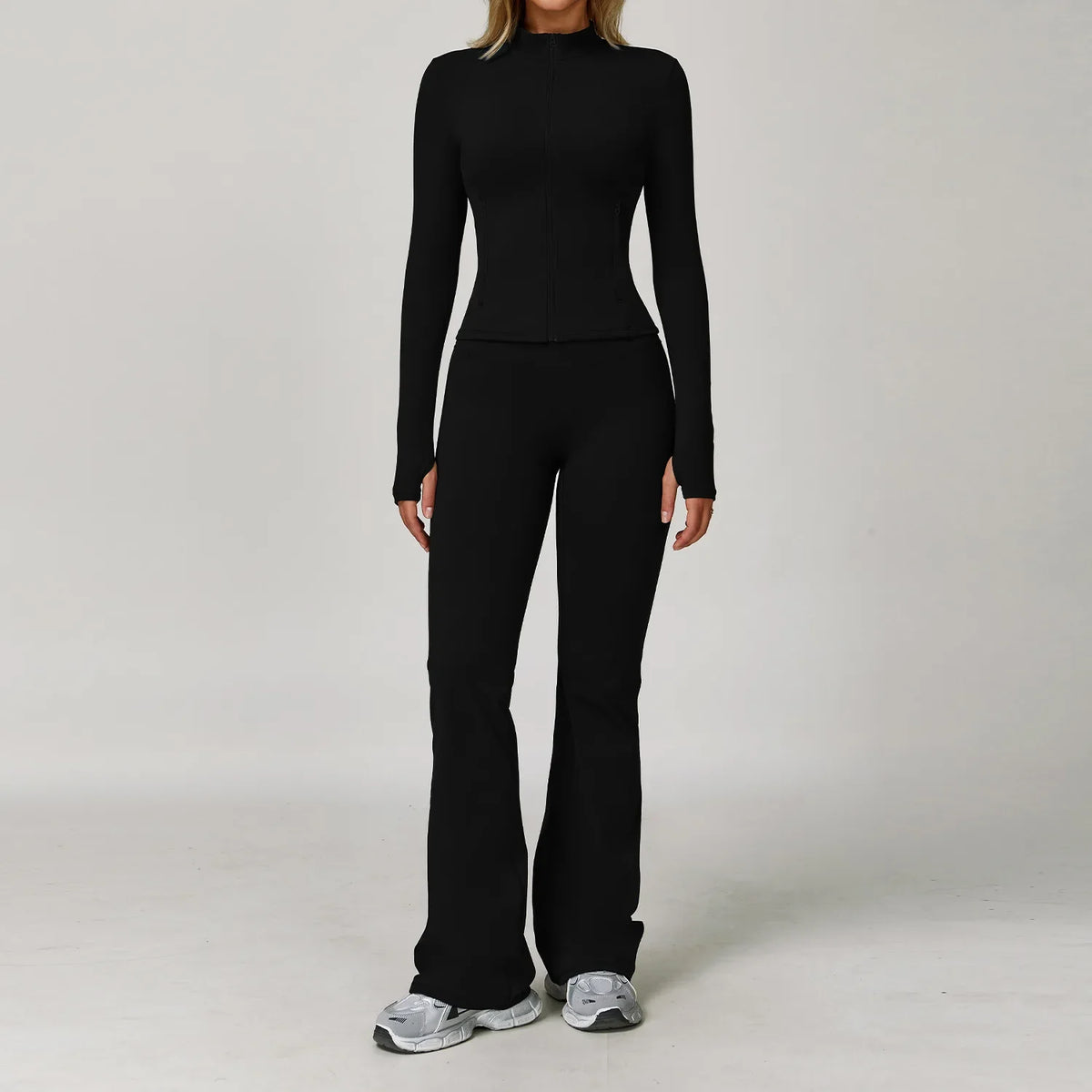 2/3PCS Yoga Suit Sports Set Gym Set Women Tracksuit Running Workout Clothes Long Sleeve Sports Bra Athletic Wear Yoga Clothing