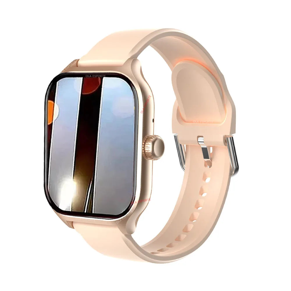 2026 Smart Watch Android IOS Phone 2.01 Inch Color Screen Bluetooth Answer Call Fitness Watches Tracker Smartwatch Women Men New