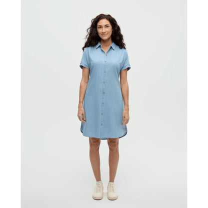 TENTREE - TERN DRESS | Light Wash