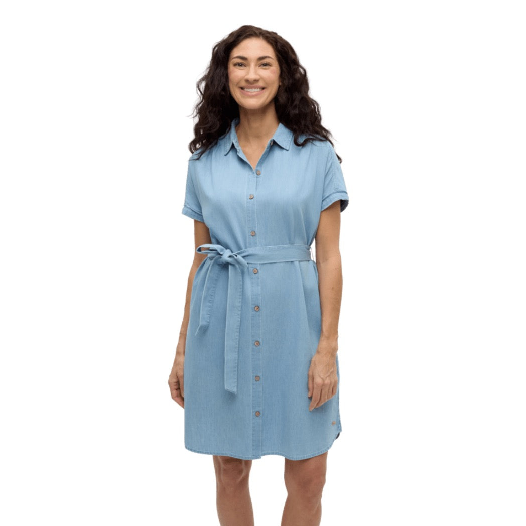 TENTREE - TERN DRESS | Light Wash