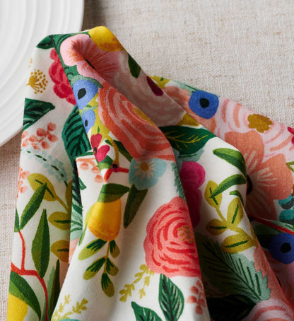 Cotton Napkin Set - Garden Party