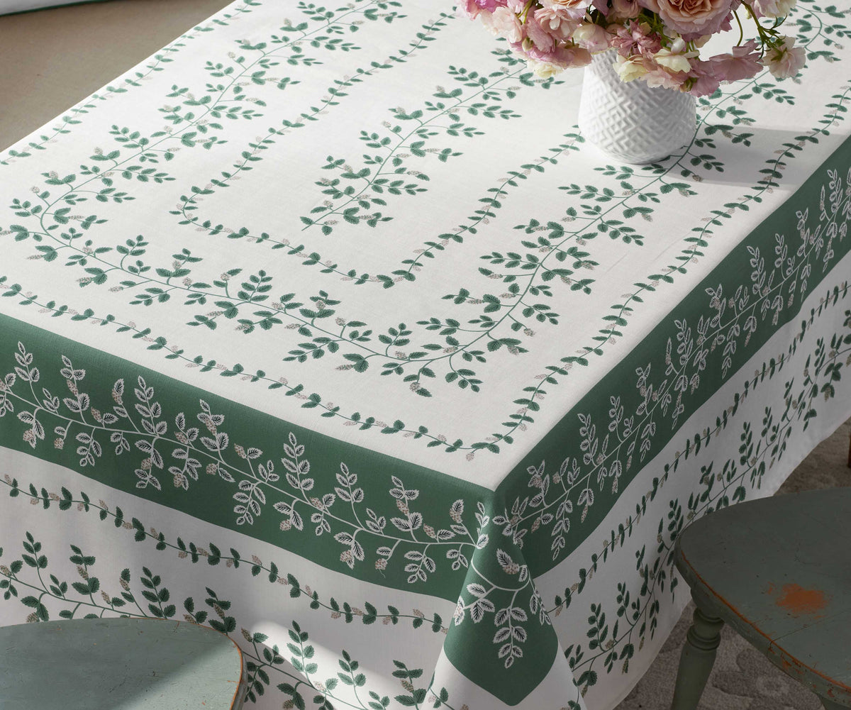 Cotton Tablecloth - Climbing Vines