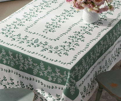 Cotton Tablecloth - Climbing Vines