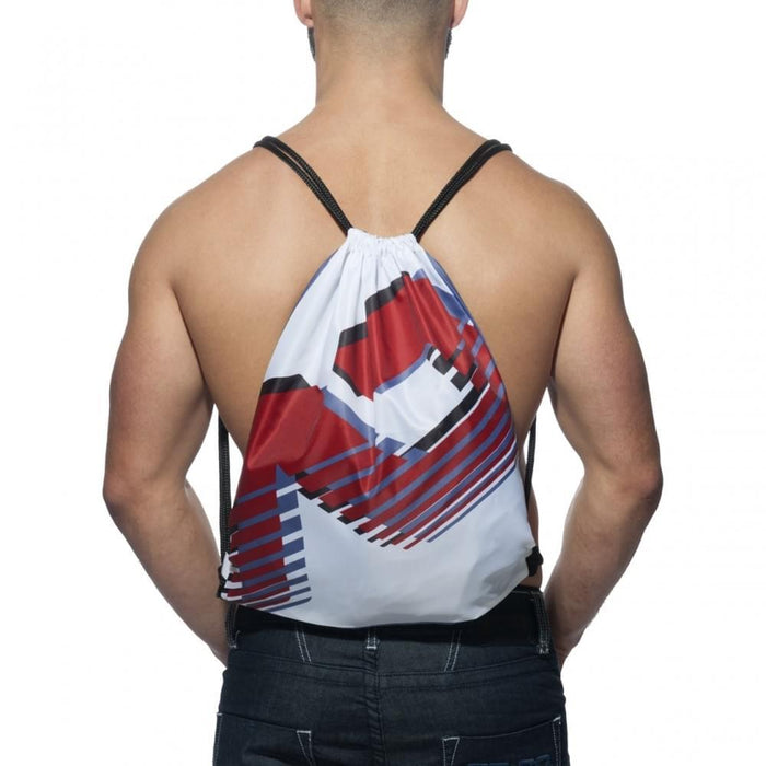 AD Reversible Backpack – 2-in-1 Gym Sack (Red / Royal Blue) - | Addicted - | MAD Lifestyle