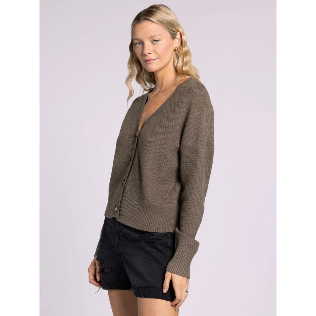 THREAD & SUPPLY - ADLEY CARDIGAN | DEEP OLIVE