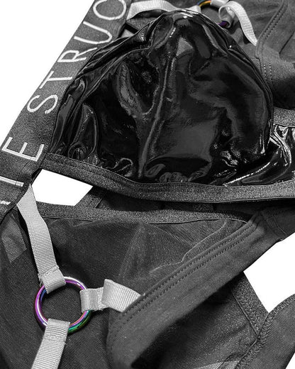 Alpha Low Waist Harness Trunk - Shades of Black - | Private Structure - | MAD Lifestyle