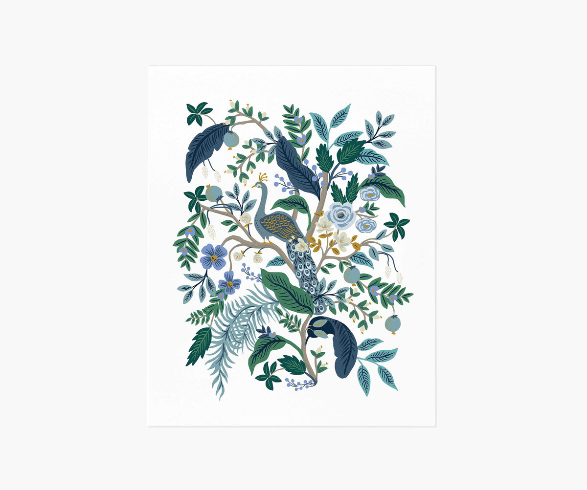 Peacock Art Print