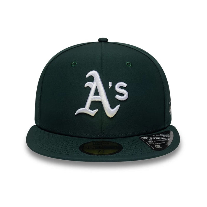 This is a Athletics MLB Gore-Tex Dark Green 59FIFTY Fitted Cap 3