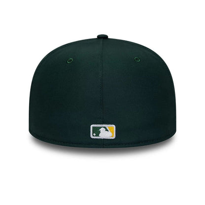 This is a Athletics MLB Gore-Tex Dark Green 59FIFTY Fitted Cap 6