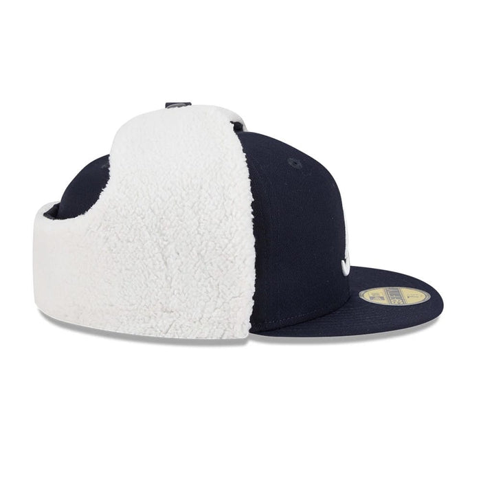 This is a Atlanta Braves MLB Classic Navy Dogear 59FIFTY Fitted Cap 7