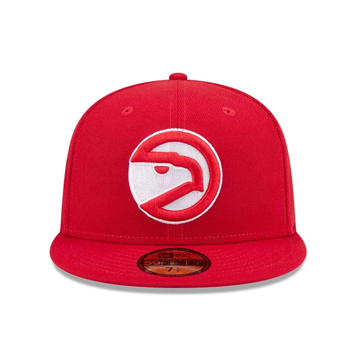 Pictured is this NBA Hardwood Classic Atlanta Hawks 59FIFTY Fitted cap in red. 3