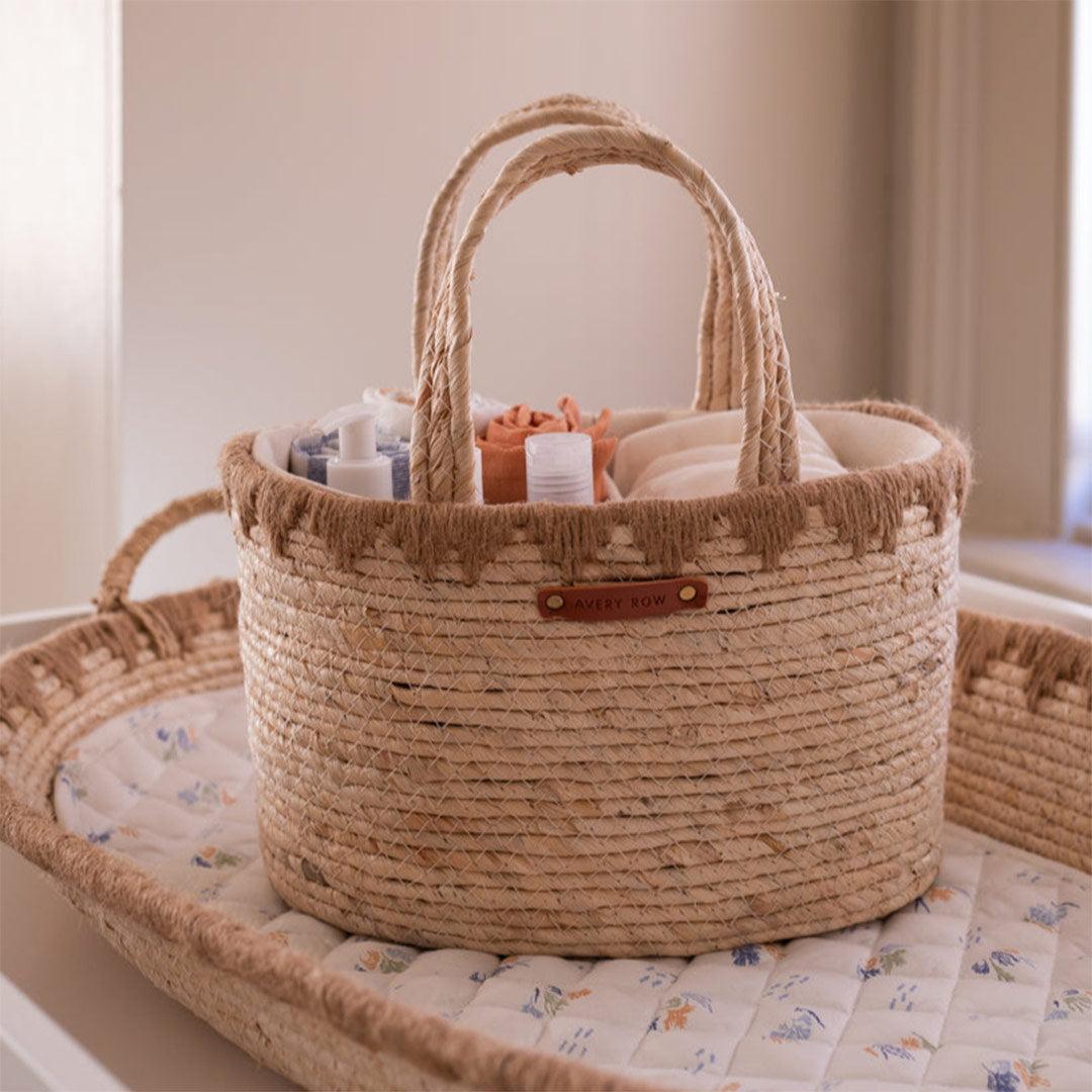 Avery Row Maize Nappy Caddy