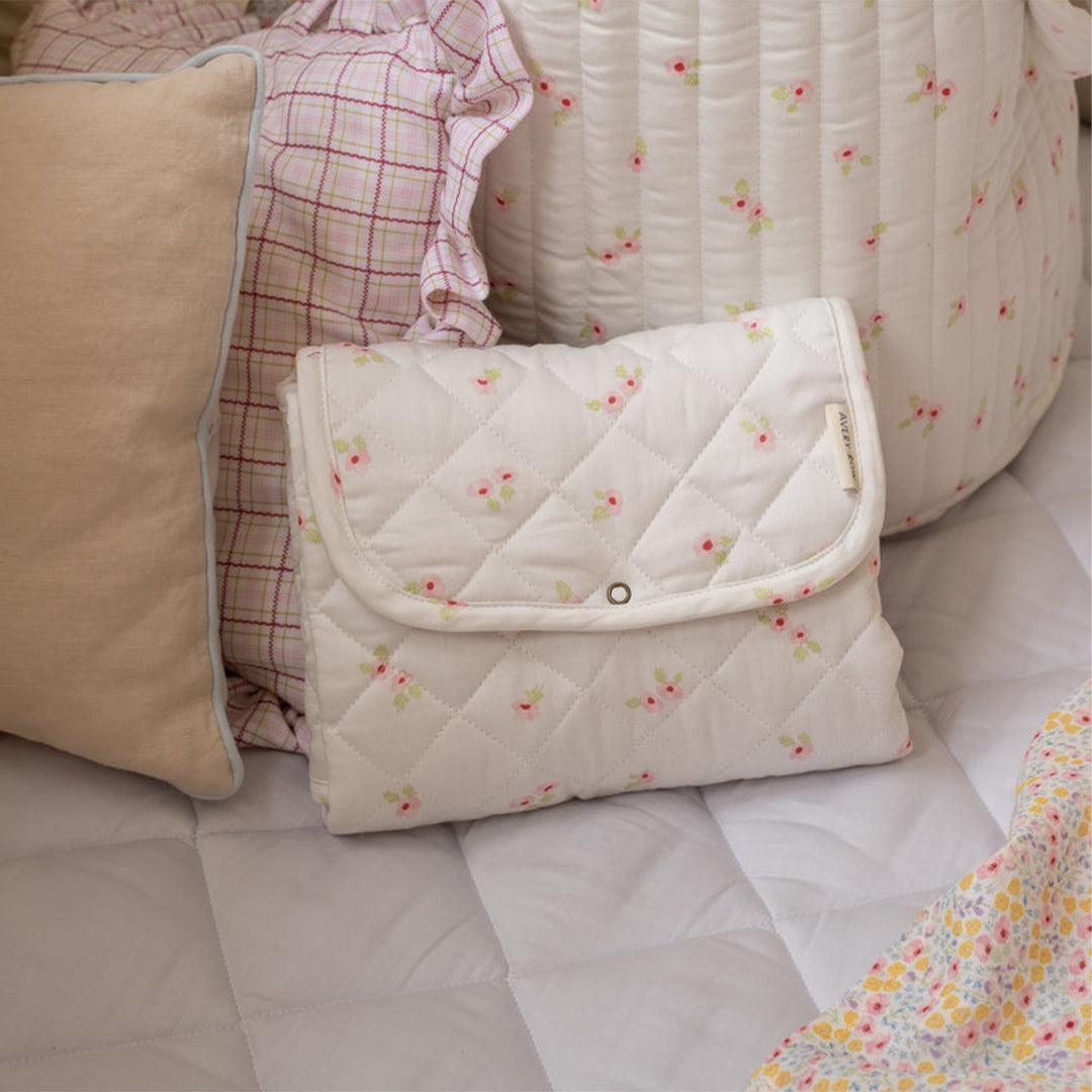 Avery Row Travel Baby Changing Mat - Anemone