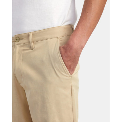 RVCA - BACK IN 19" HYBRID SHORTS | KHAKI