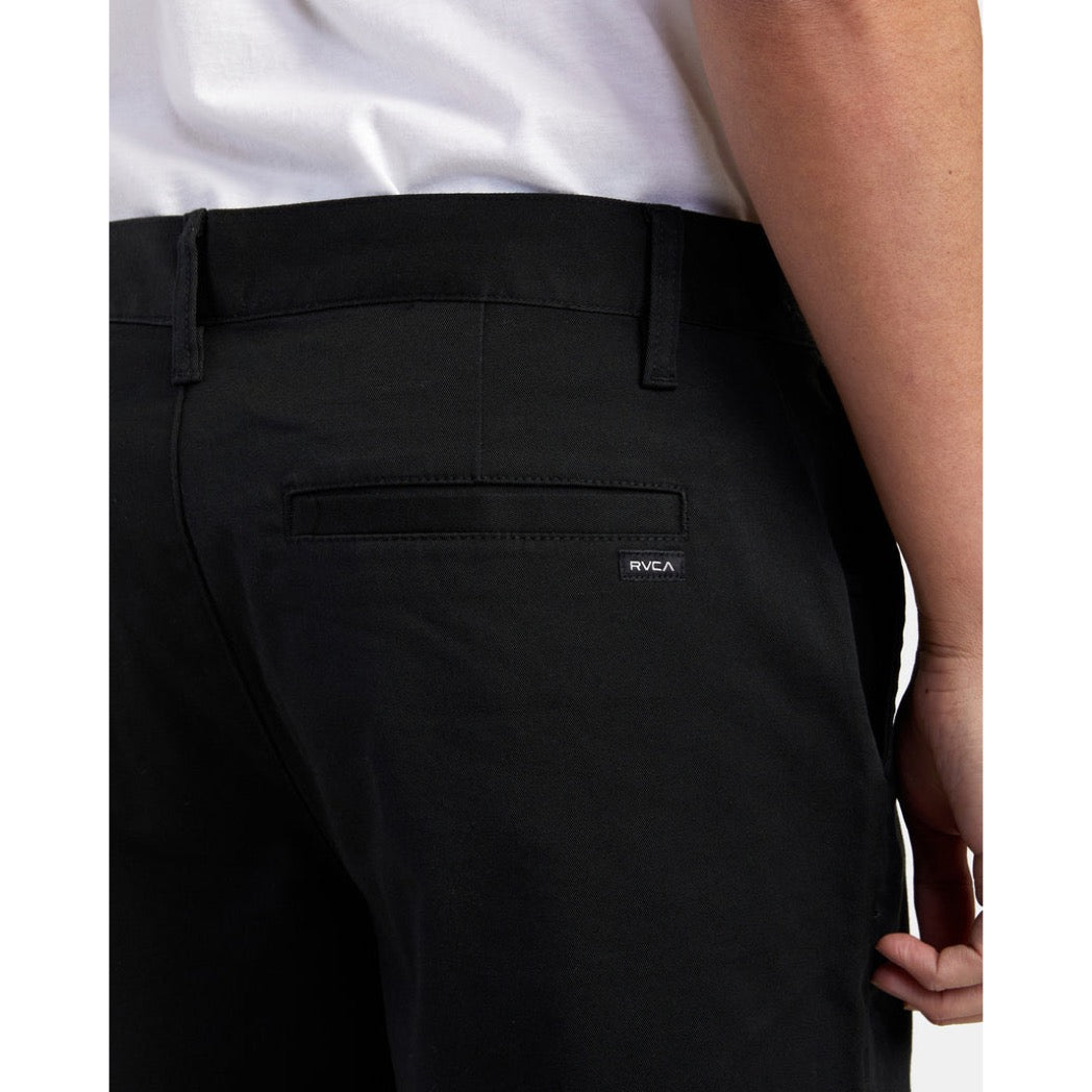 RVCA - WEEKEND STRETCH CHINO SHORT | BLACK