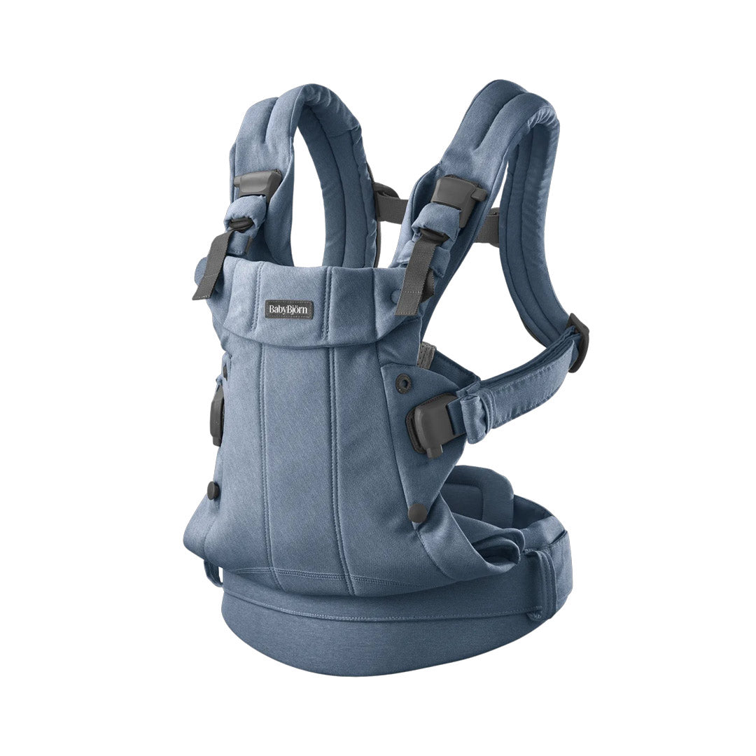 BabyBjorn Harmony Woven Melange - Blue