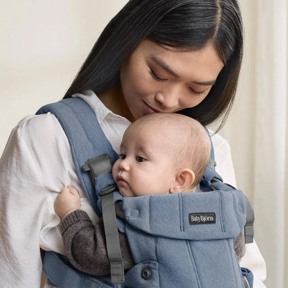 BabyBjorn Harmony Woven Melange - Blue