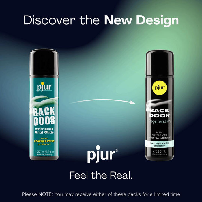 BACK DOOR Regenerating Water-Based Anal Glide - 250ml - | pjur - | MAD Lifestyle