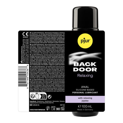 BACK DOOR Relaxing Silicone Anal Glide - 30ml - | pjur - | MAD Lifestyle