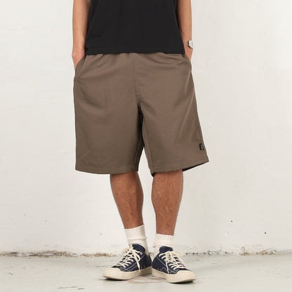Baggy Twill Beach Short - Olive