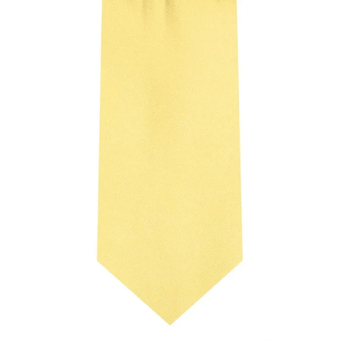 Banana Yellow Skinny 2.75 inch Tie - KCT Menswear