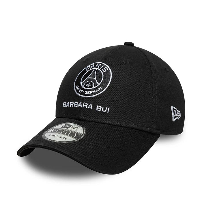 This is a Barbara Bui x Paris Saint-Germain Black 9FORTY Adjustable Cap 1