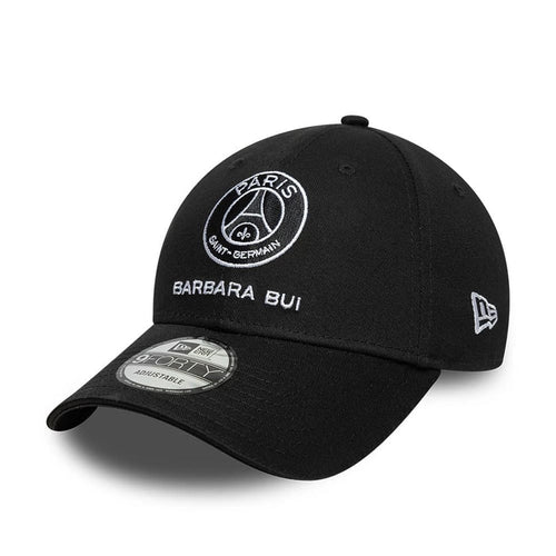 This is a Barbara Bui x Paris Saint-Germain Black 9FORTY Adjustable Cap 1