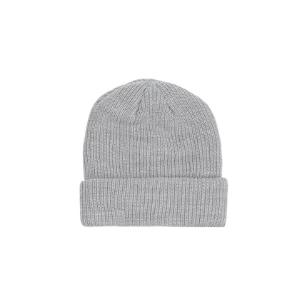 Basic Cuff Beanie - Heather Grey