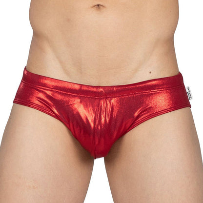 beFIT Swim Mini Brief - Red - BWST4402 - | Private Structure - | MAD Lifestyle