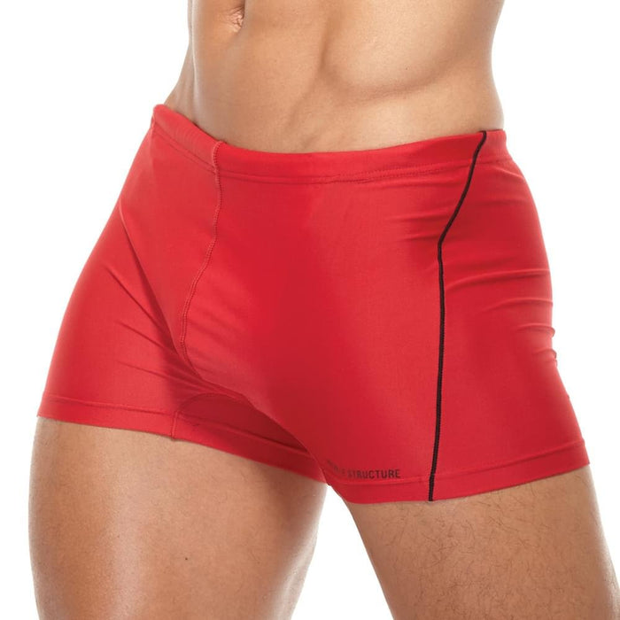 beFIT Swim Trunk - RED - 3400 - | Private Structure - | MAD Lifestyle