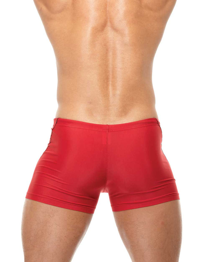 beFIT Swim Trunk - RED - 3400 - | Private Structure - | MAD Lifestyle