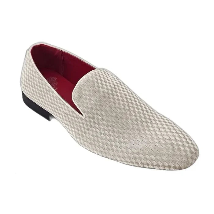 RB-105 Beige velvet dress loafer for men – KCT Menswear