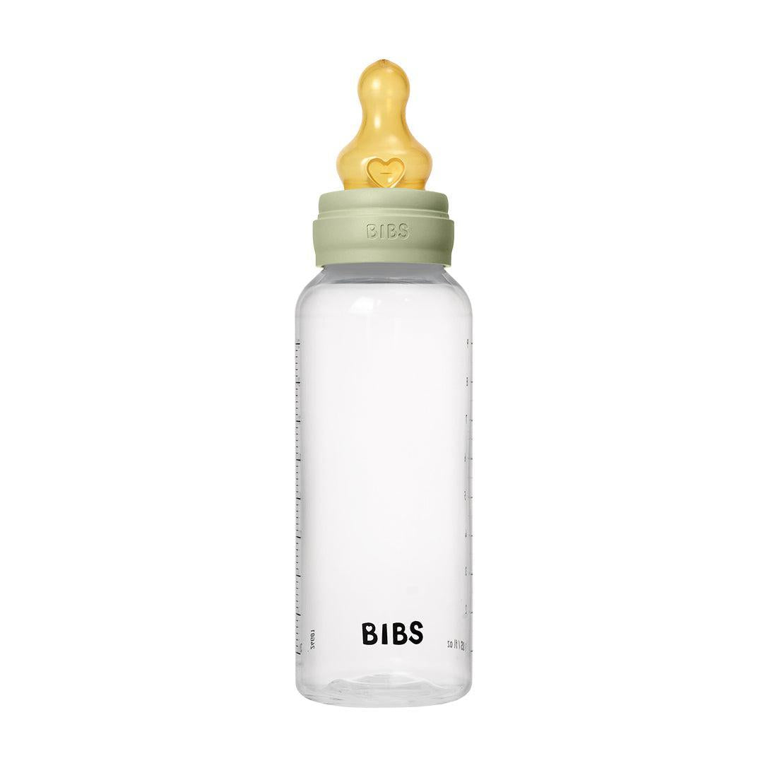BIBS Medium Flow Baby Bottle Latex 1 Pack - Sage