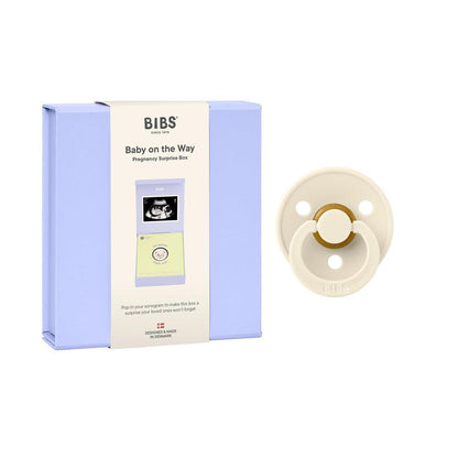BIBS Gift Set Baby on the Way Latex - Ivory