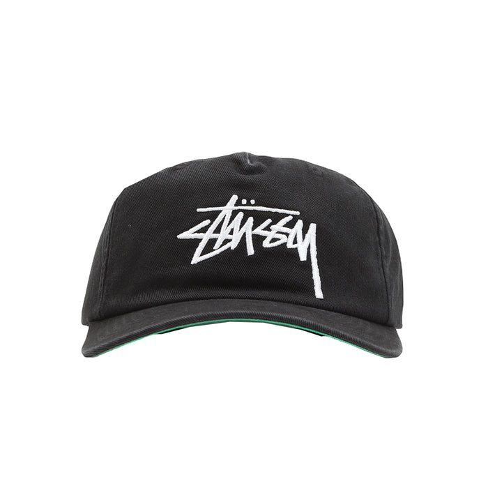 Big Stock Mid Depth Cap - Black
