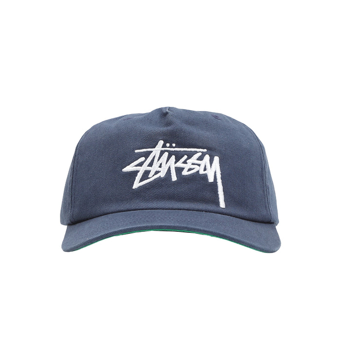 Big Stock Mid Depth Cap - Deep Blue