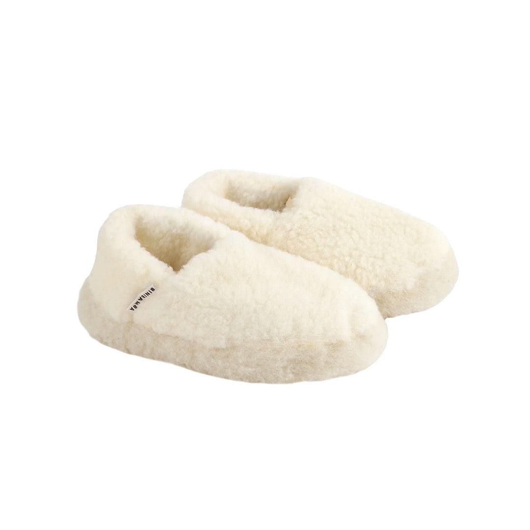 BINIBAMBA Snuggle Womens Booties  - Milk