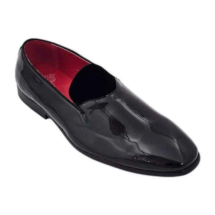 RB-103 Black velvet dress loafer for men – KCT Menswear