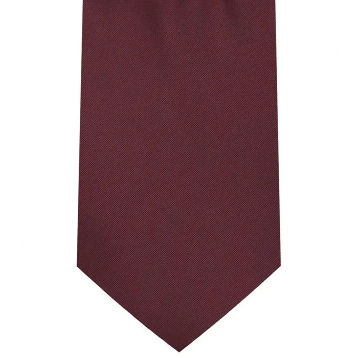 Burgundy Classic 3.25 inch Tie - KCT Menswear