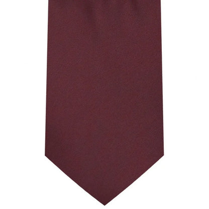 Burgundy Classic 3.25 inch Tie - KCT Menswear