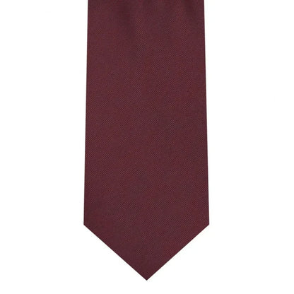 Burgundy Skinny 2.75 inch Tie - KCT Menswear